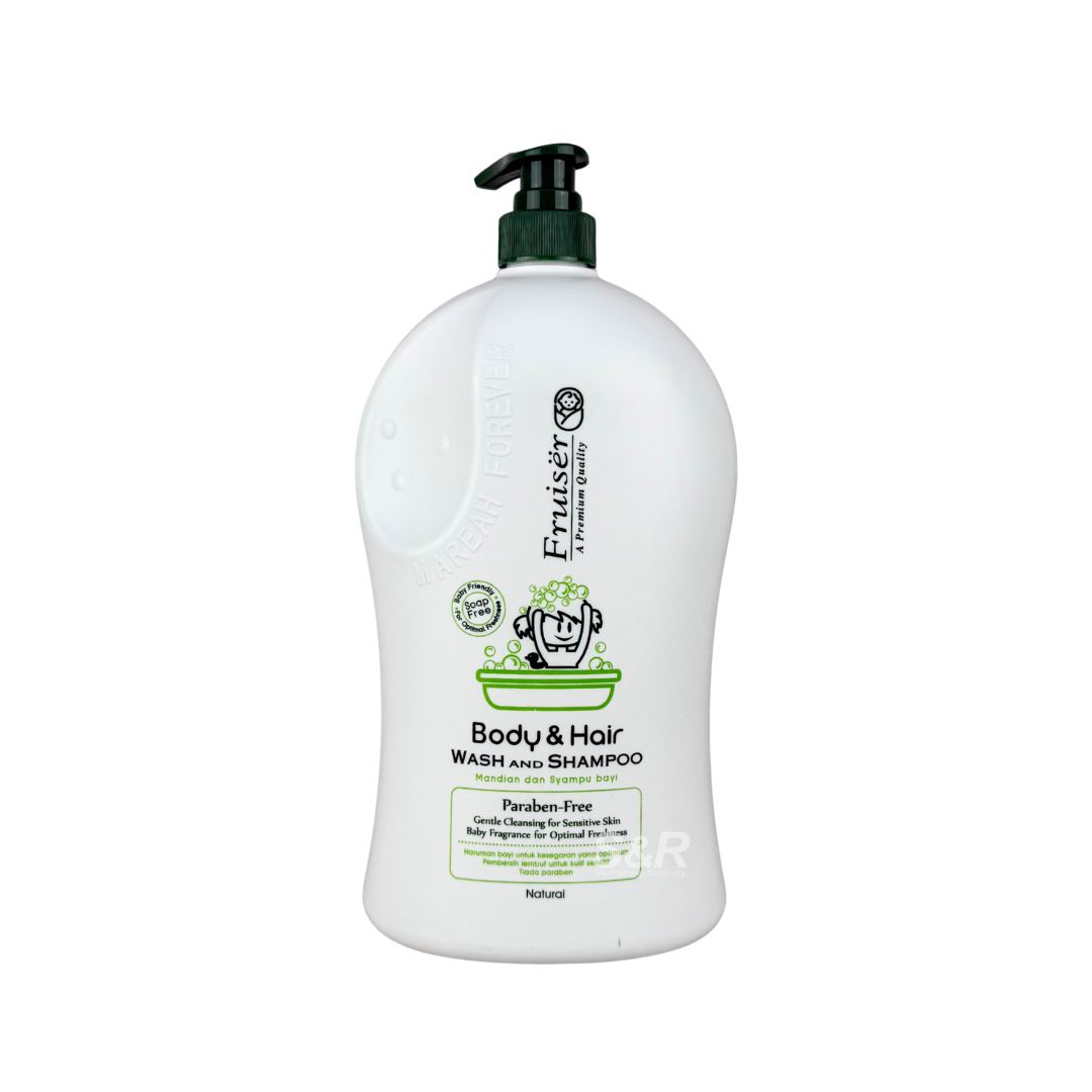 Fruiser Natural Body Wash & Shampoo 2L Fruiser Natural Body Wash & Shampoo 2L